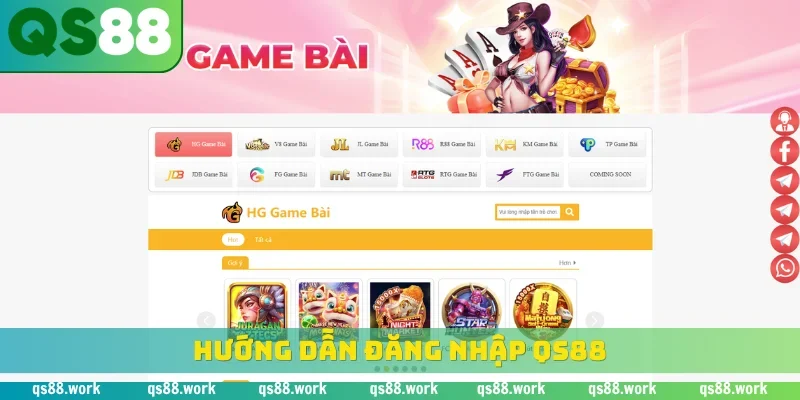 đăng nhập QS88