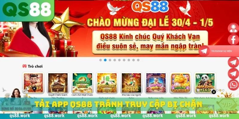 Tải app QS88 tránh truy cập bị chặn