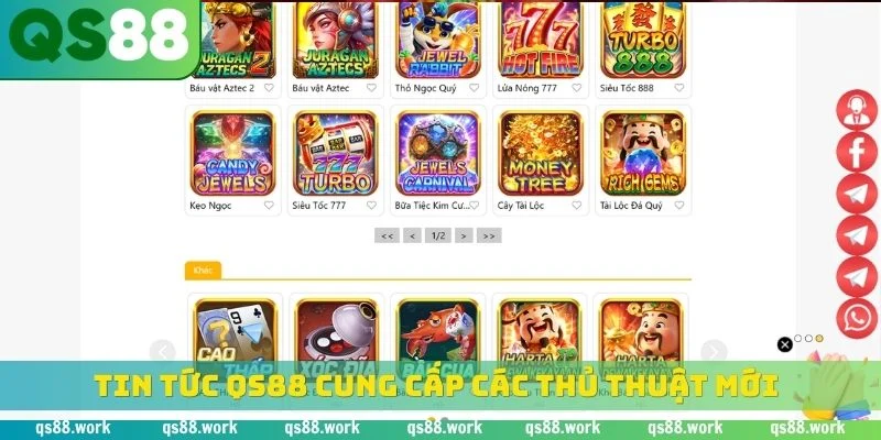 Tin tức QS88 cung cấp các thủ thuật mới